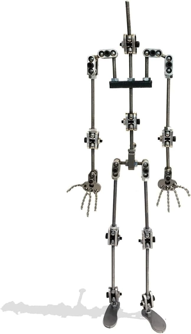 Support Métallique Pour Marionnette Stop Motion - Accessoire D'Animation Articulé