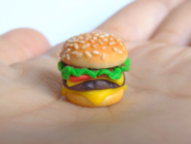 Hamburger en polymère