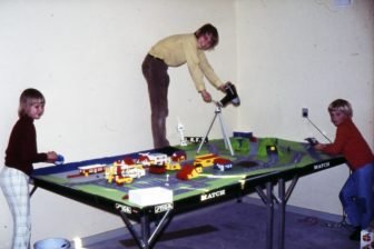 Lars et Henrick en plein tournage