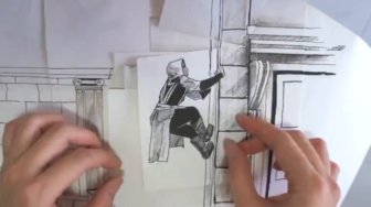 assassin's creed papier decoupé