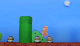 mario en stop motion !